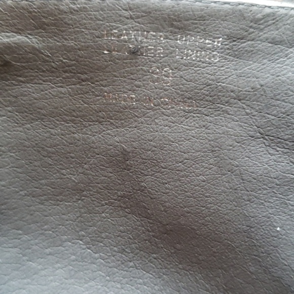 Aldo Pewter/silver to the knee boots - Picture 6 of 6